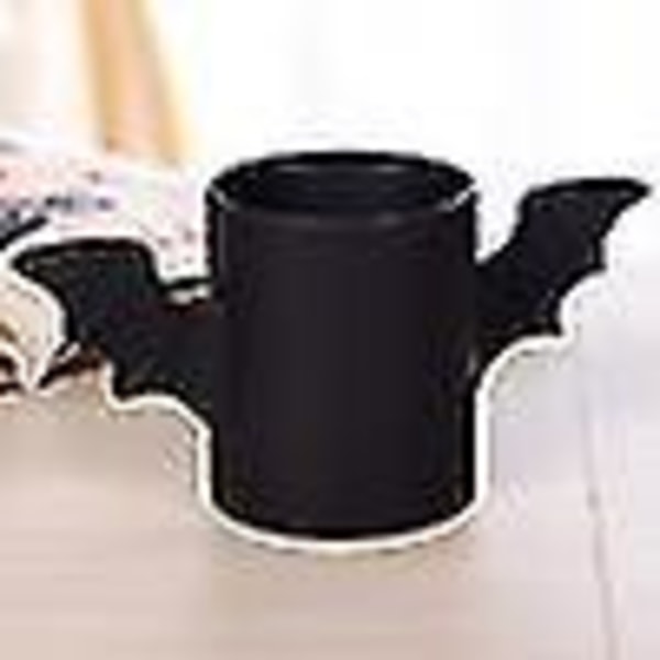 Bat Mug Batman Keramik Kop Cartoon Batman Vinger 3d Vandkop Kaffeekop Sort