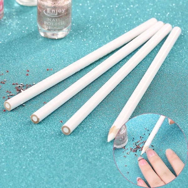 4 X Nail Art Rhinestones Gems Picking Tools Pencil Pen