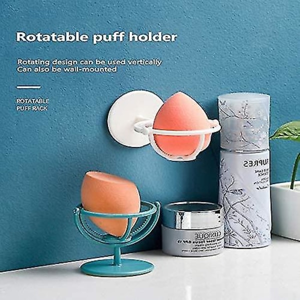 Beauty Blender Holder Makeup Sponge Blender Og Pudder Puff Sponge Støtte Display