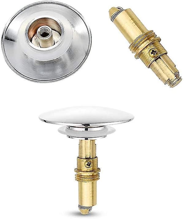 Vask Pop Up Click Clack Plugg 52mm Bolt Avløpsstoppersett