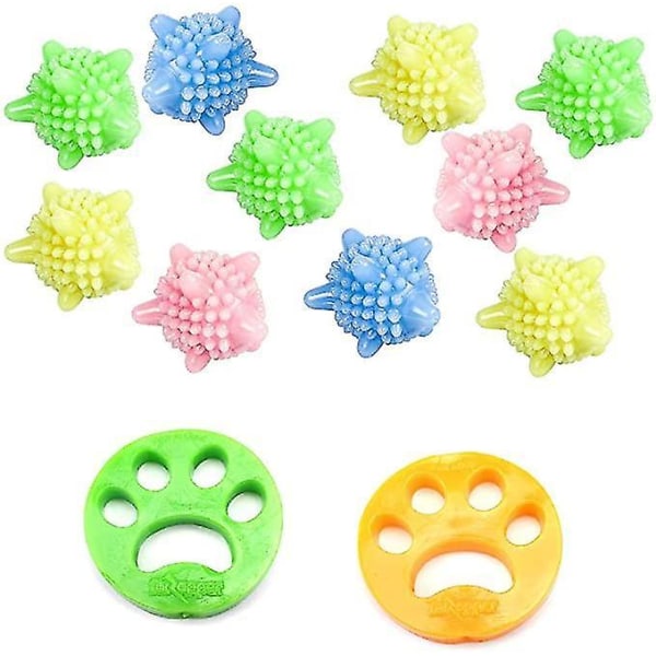 14 Pcs Pet Hair Remover Laundry Washing Machine Catcher