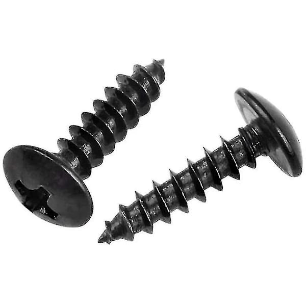 Selvskjærende treskruer - M4-25mm Karbonstål skruer med hode for skrutrekker