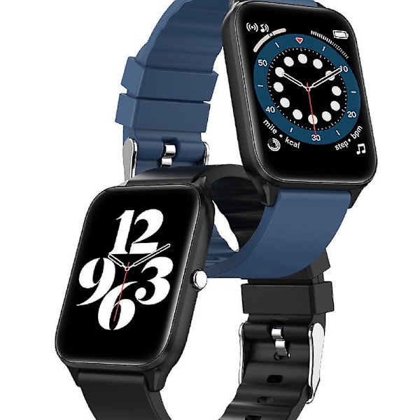 Second Development Smart Armband Ultra-tunn Full Screen Smartklocka Blue