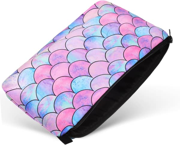 Sminkväska Rese Necessär Rymlig Polyester Organizer Dragkedja Mångsidig Användning