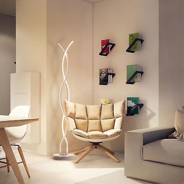 60W LED Linje Golvlampa Vardagsrum Sovrum Atmosfär