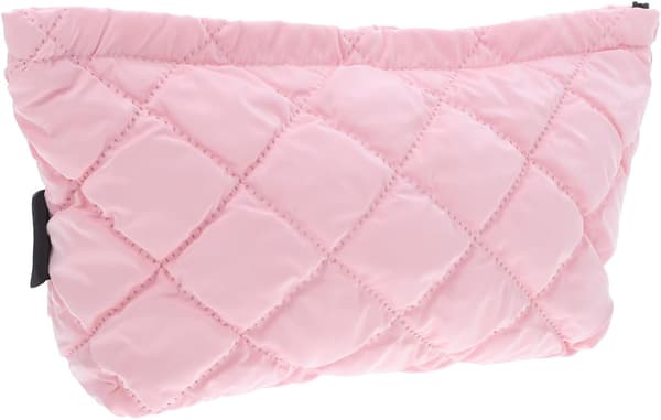 Quiltet broderet makeuptaske til kvinder Polyester kosmetisk organisering