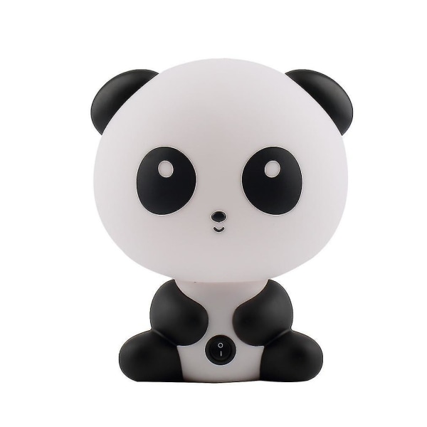 Söpö Animal Panda Cartoon Kids Bed Desk Pöytävalaisin