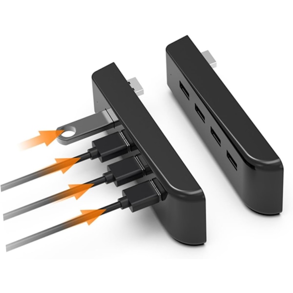 Usb 2.0 Hub för 4 Portars Expander Splitter Adapter Höghastighetsöverföring Usb Expander Professionell Design