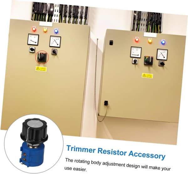 2 sæt roterende potentiometer plastknap trimmer modstand til inverterregulering