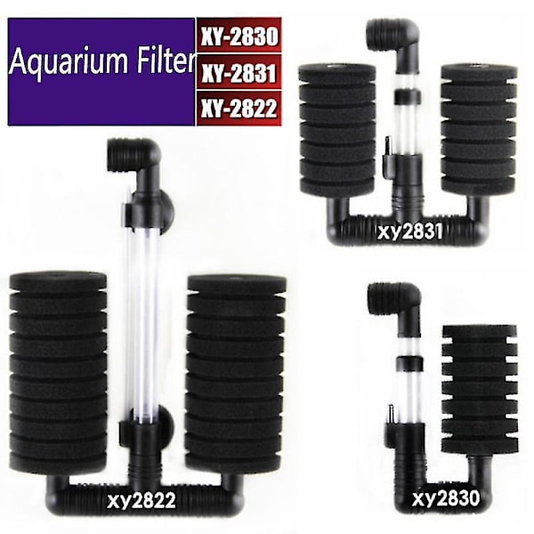 Akvariumfilter Reker Damm Luftpumpe Skimmer Svampfilter
