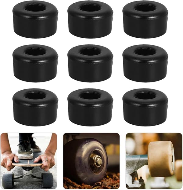 20 stk. absorberende foringer for rulleskøyter, støtsikre PVC-puter for skateboard, erstatning