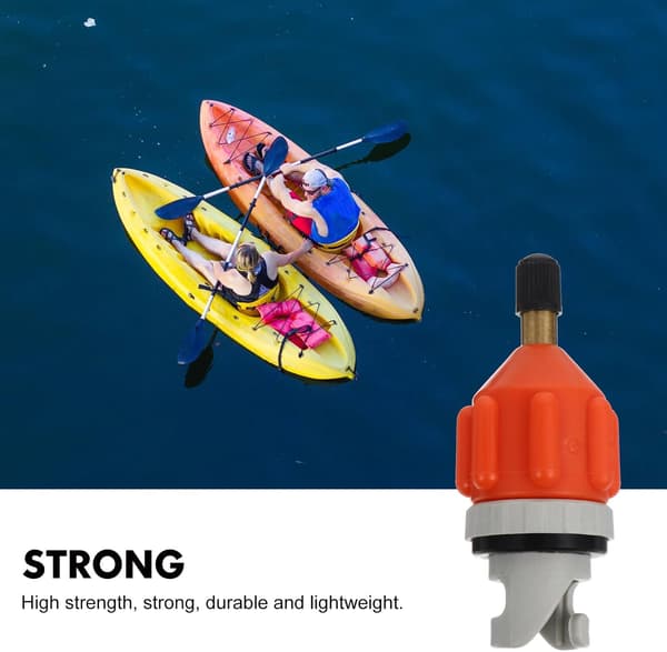 2 stk. pumpeadapter til SUP paddleboard kajak luftpumpeadapter oppustelig jolleventiladapterværktøj