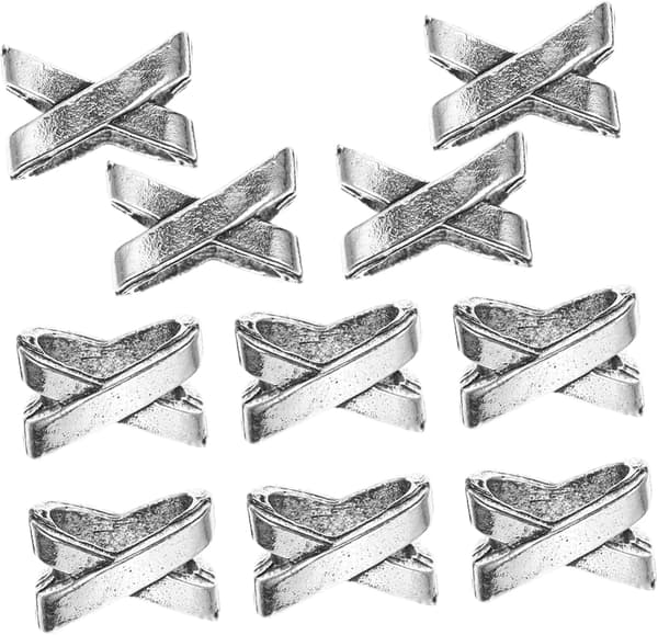 10 st vikingastil hårflätningsring skäggpärlor unik man modeaccessoar DIY smyckesberlocker
