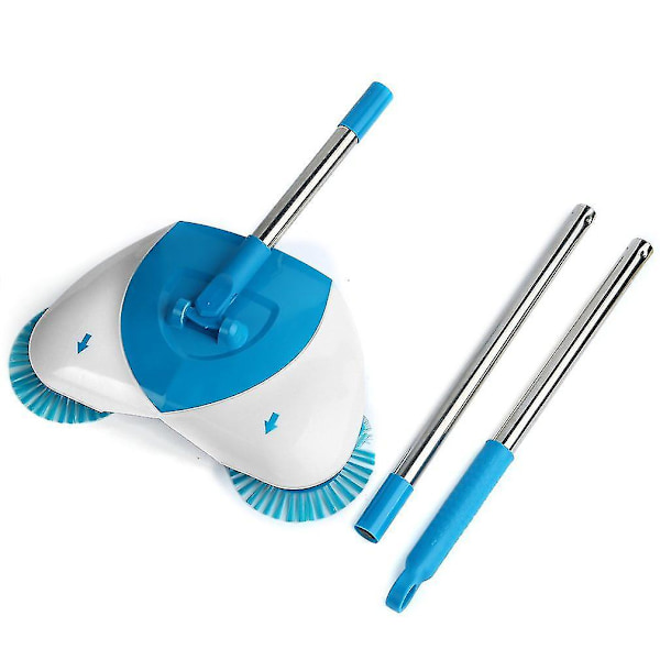 Spin Hand Push Broom Justerbar Sopa Utrustning Hem