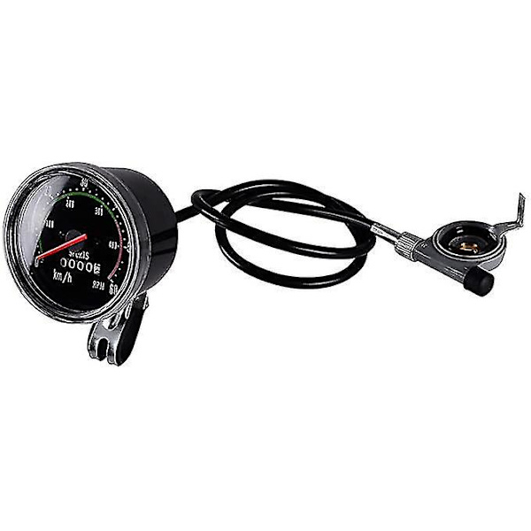 Klassisk Analog Cykelhastighetsmätare & Odometer i Gammal Stil