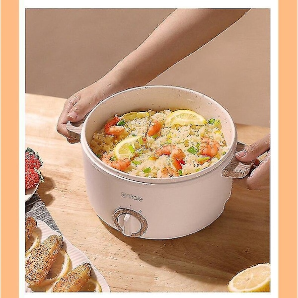 1000W 2-lags Multikogegryde Elektrisk Hot Pot 1,5L