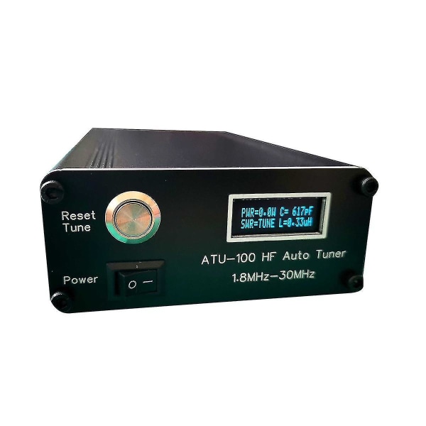 ATU-100 Hf Auto Tuner Av N7ddc+0.91 Oled V3.1 DIY Automatisk Radio Antenne Tuner 100w Hf Antenne