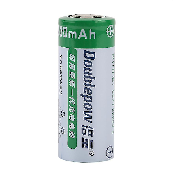Doublepow 5500mAh 3.7V Genopladeligt Batteri 26650 Li-ion