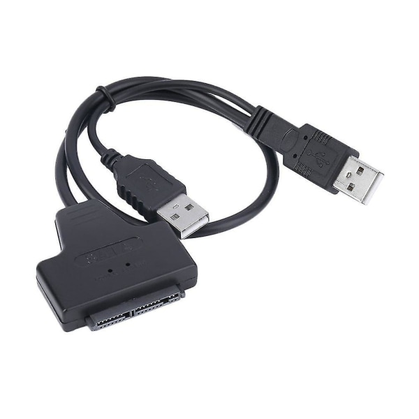 USB 2.0 - 1,8 tuuman 7+9 16-nastainen Micro SATA HDD -sovitinkaapeli