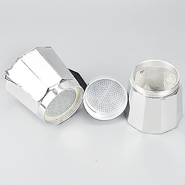 Espresso Kaffeemaskine Aluminium Latte Mocha Pot Komfurtop