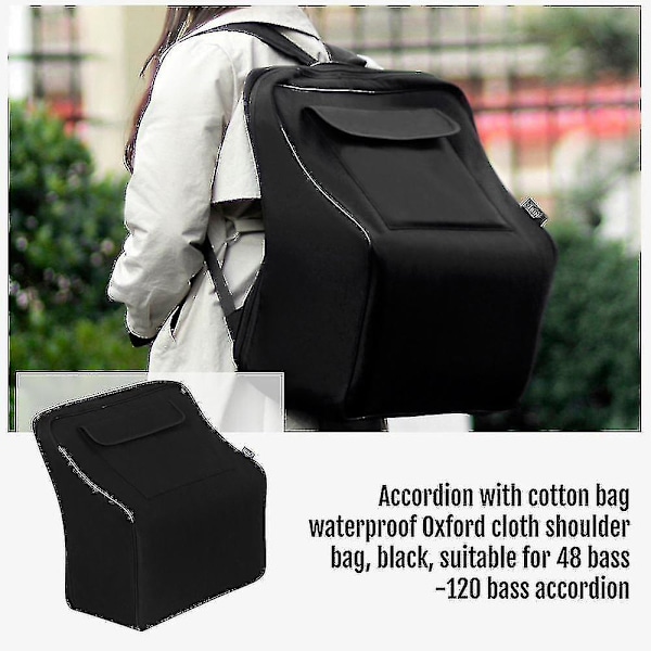 Accordion Gig Bag Klaveraccordion Case Keyboard Instrument Tilbehør Gig Bags Til 48/80/96/120