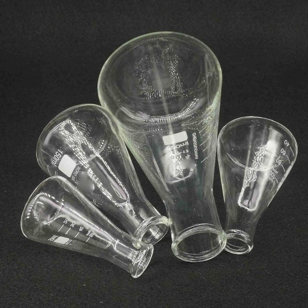 Konisk glas Erlenmeyer kolbe 50-5000ml laboratorieartikler