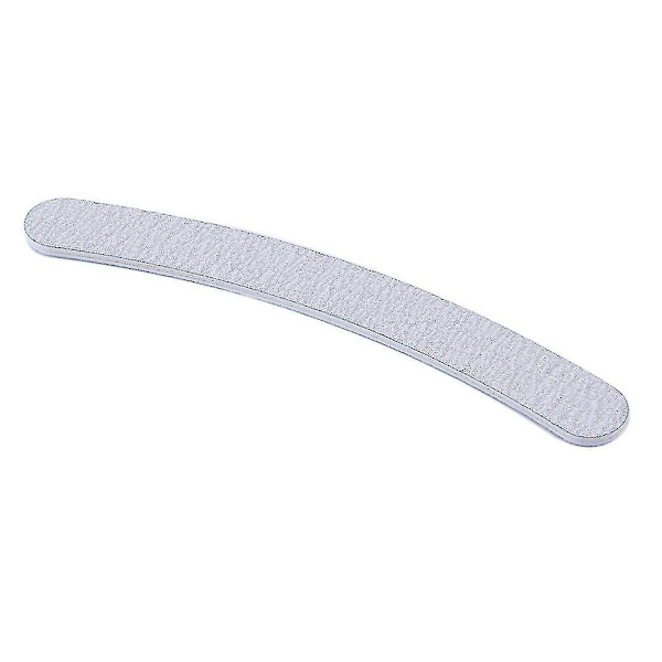 Bågade Nagelfilar Dubbelsidig Korn Banan Emery Board