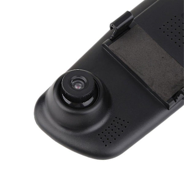 720p 2.8LTPS Spegel Video Dash Dubbel Bilkamera Bakre Vy DVR