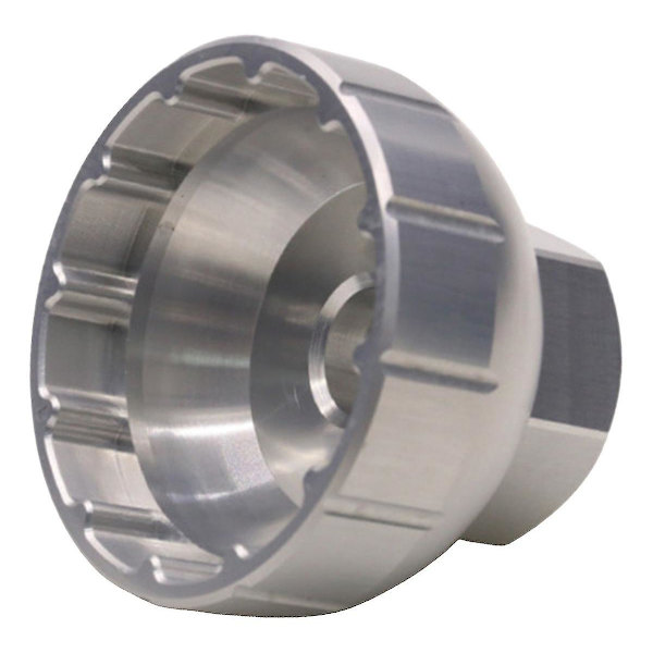 Cykel 12-Slots 46mm Bundbraket Montering (farve: sølv) (1 stk)