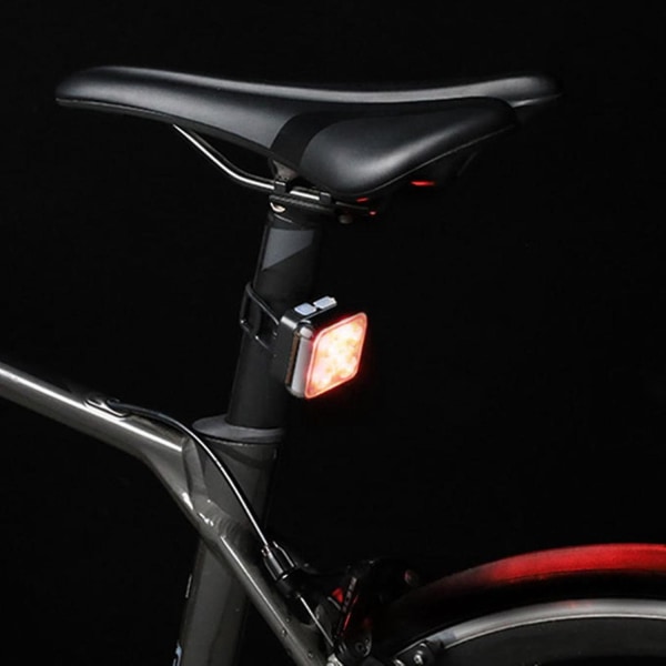 Sykkellys USB-lading 5 LED Varig Baklys