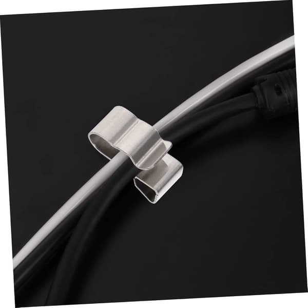 3 sett trådklemmer Rustfrie solcellepanelklemmer for tilhengerramme Kabelhåndtering Kabel for solenergi