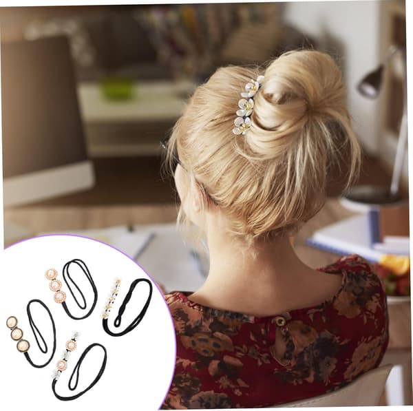4 stk Hårsmultringmaker Stylingutstyr DIY Hårtilbehør Hårbånd Brede Hårbånd
