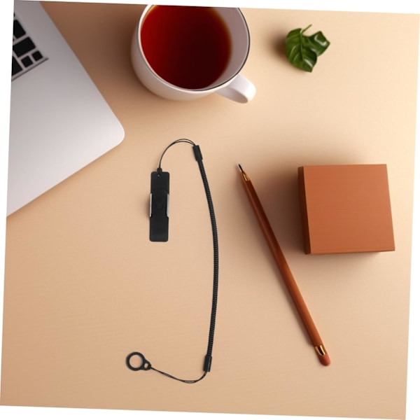 Udtrækkelig Penneholder Lanyard Touch Pen Tether Elastisk Snor for Nem Adgang