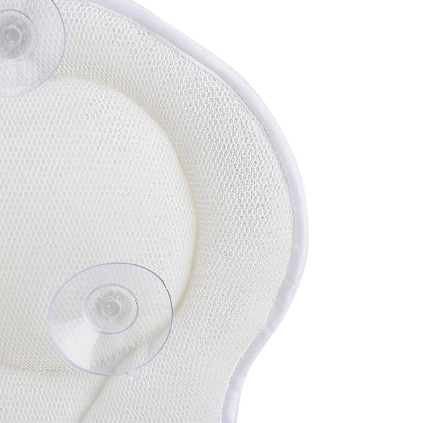 Badeputer Anti-Skli Sugekopper 4D Mesh Myk Spa Badekar Valentinsdag