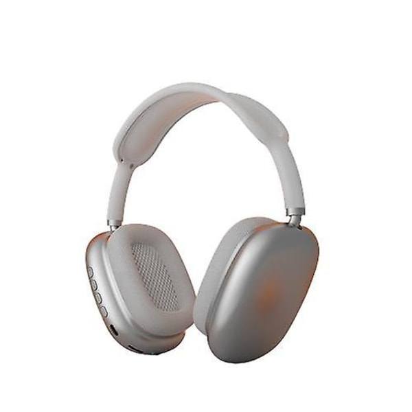 P9 Bluetooth Headset Mobiltelefon Trådløst Head Iført Bluetooth Headset  White 3039 | White | Fyndiq