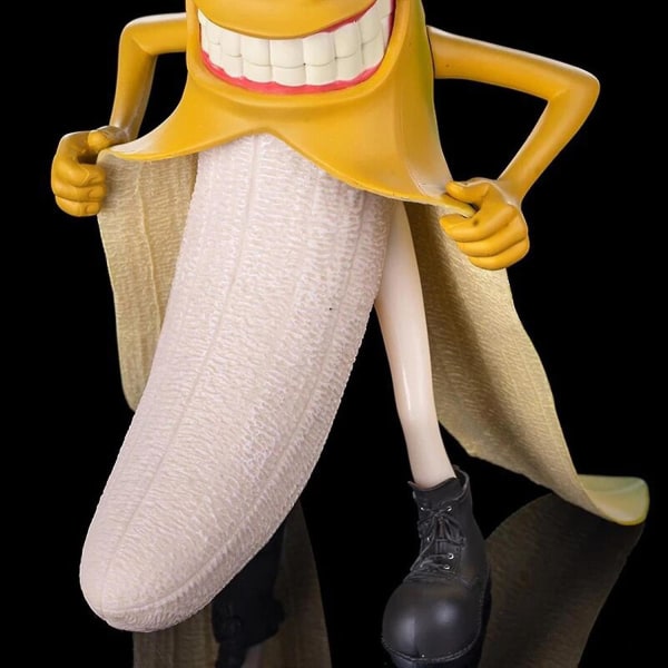 Funny Prank Banan Doll Man Model Home Decor Ornament