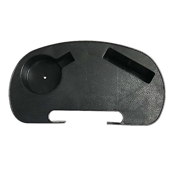 Oval Zero Gravity Stol Kopholder, Zero Gravity Stol Bakke Med Mobiltelefon Slot Og Snackbakke (sort) (1 stk)