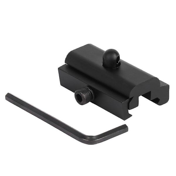 Svart 20mm Aluminium Taktisk Jaktslinga Swivel Stud