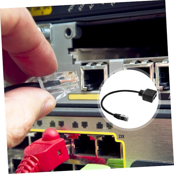 Netværks Splitter Adapter Ethernet Splitter Ethernet Splitter Internet Splitter