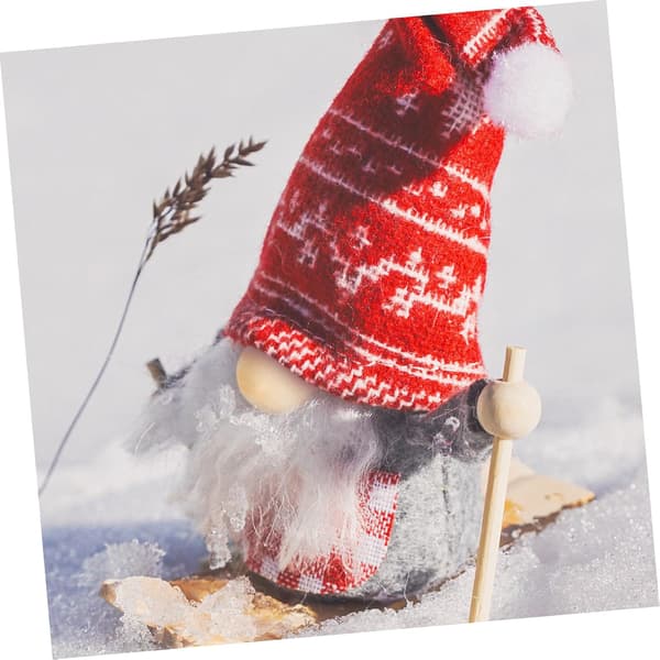 DIY Nissebart til Nissehåndverk Inkluderer og Kuler til Juledekorasjon