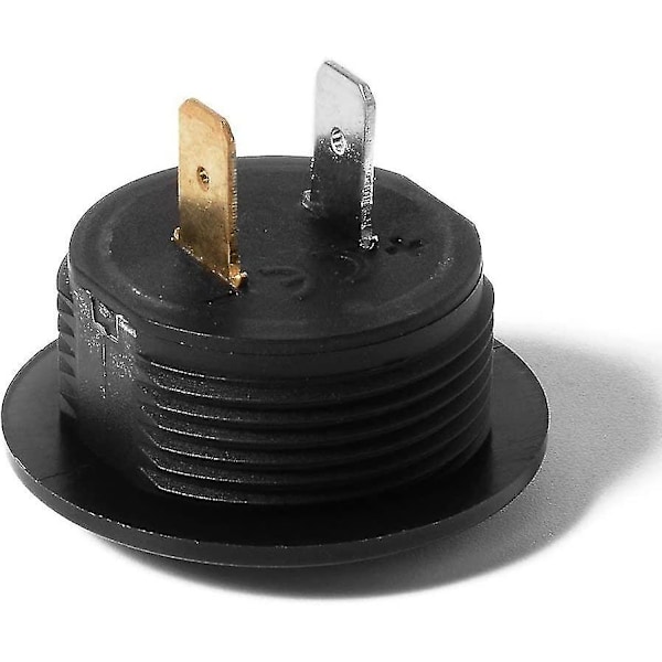 Vedenkestävä Volttimittari LED-näytöllä 12v-24v (sininen)