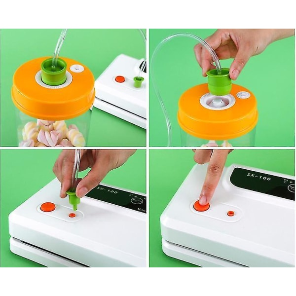 Automatisk tør våd vakuumforseglingsmaskine Food Sealer