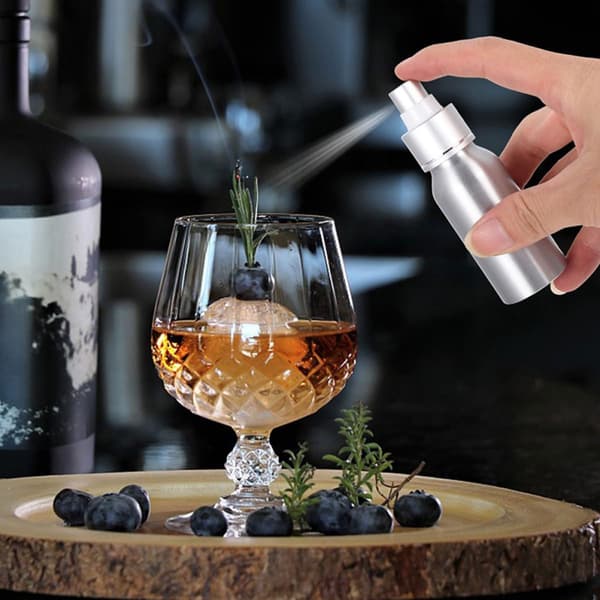 50 ml Cocktail Atomizer Sprayflaska Påfyllningsbar Cocktail Mister för Bartenders Mini Barspruta
