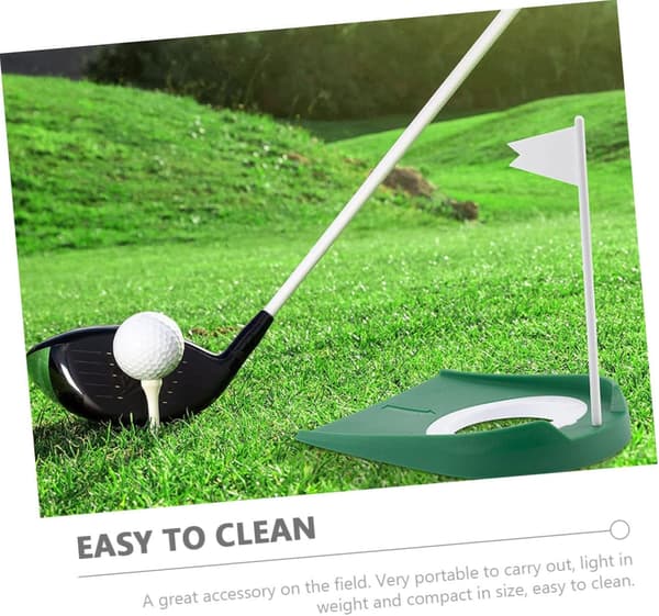 2 st plastputtkopp golf träningshjälp bärbar putthålsövningskopp