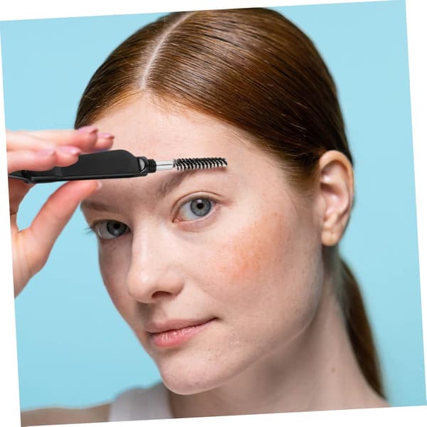 6 stk. foldbare øjenvippekamme Praktisk makeupbørste til øjenvippekamform til nem styling