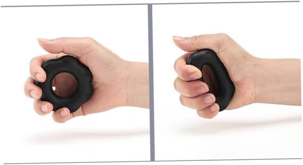 3-pack silikonhandgreppsringset handstärkande träningsverktyg