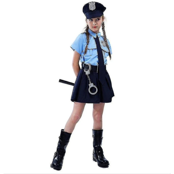 Kids Girls Uniform Costume One-piece Fancy