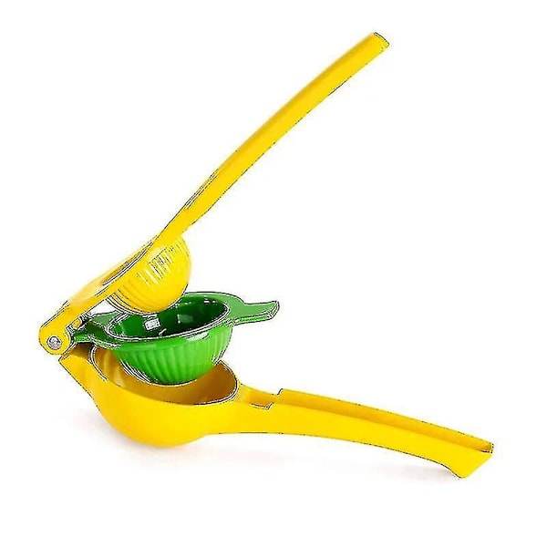 Citronpresser, 2 i 1 Manuel Citronpresser, Robust Aluminium Citronpresser, Langt Håndtag Exprimcut Til At Presse Enhver Citron Citrus Orange