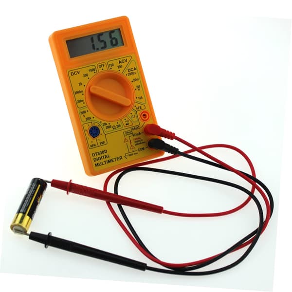3 st digital multimeter testare summer utgångsspänning ampere ohm testprob