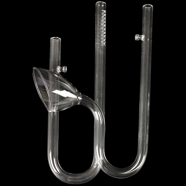 16 mm Akvarium Glas Inlopp Utlöp Lily Pipe Rör Fisktank